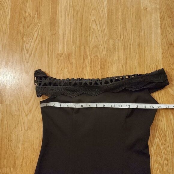 Love by Design Off-the-Shoulder Lace Trim Dress - Picture 8 of 11